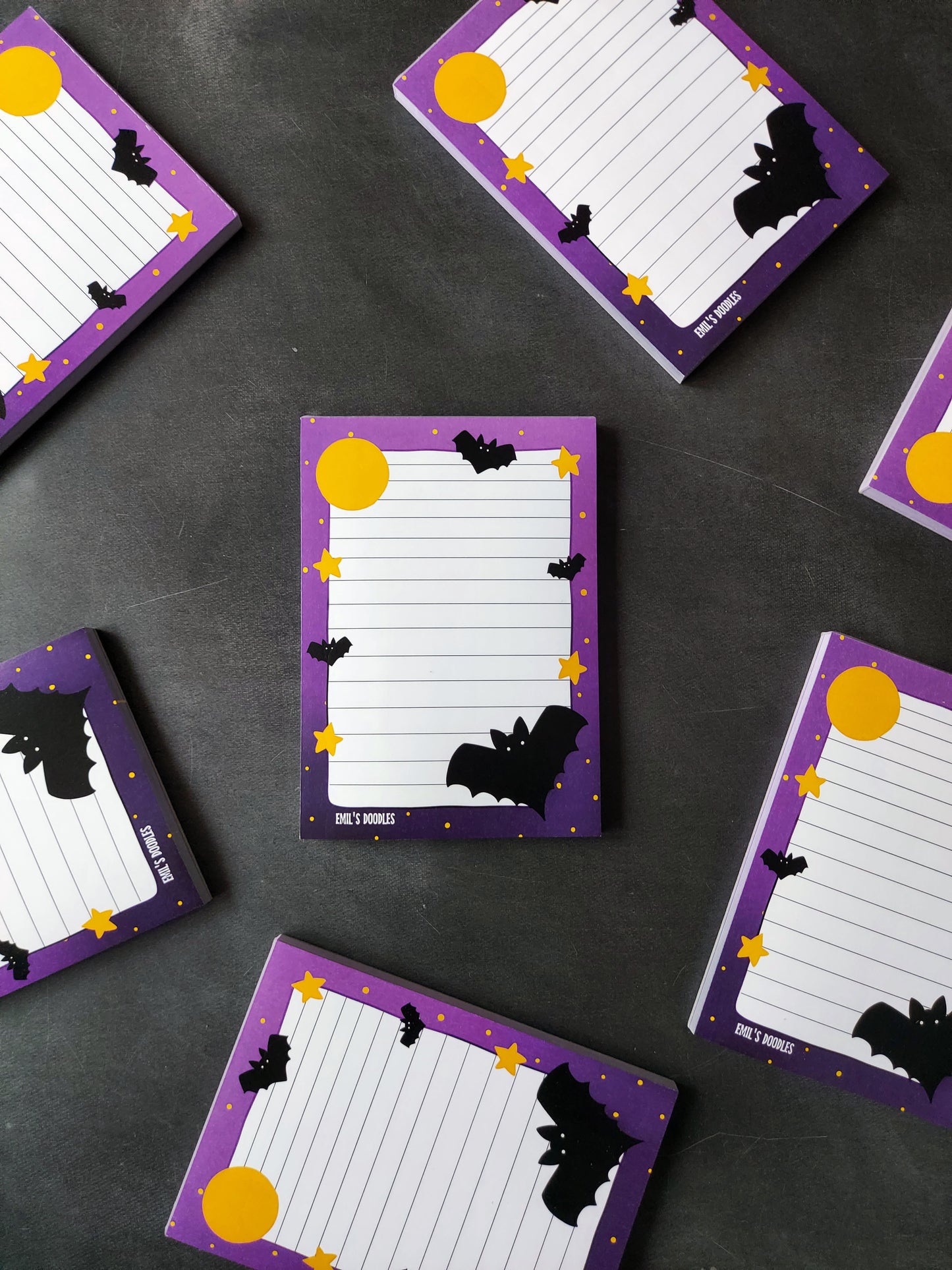 Bats Memo Pad - EmilsDoodles