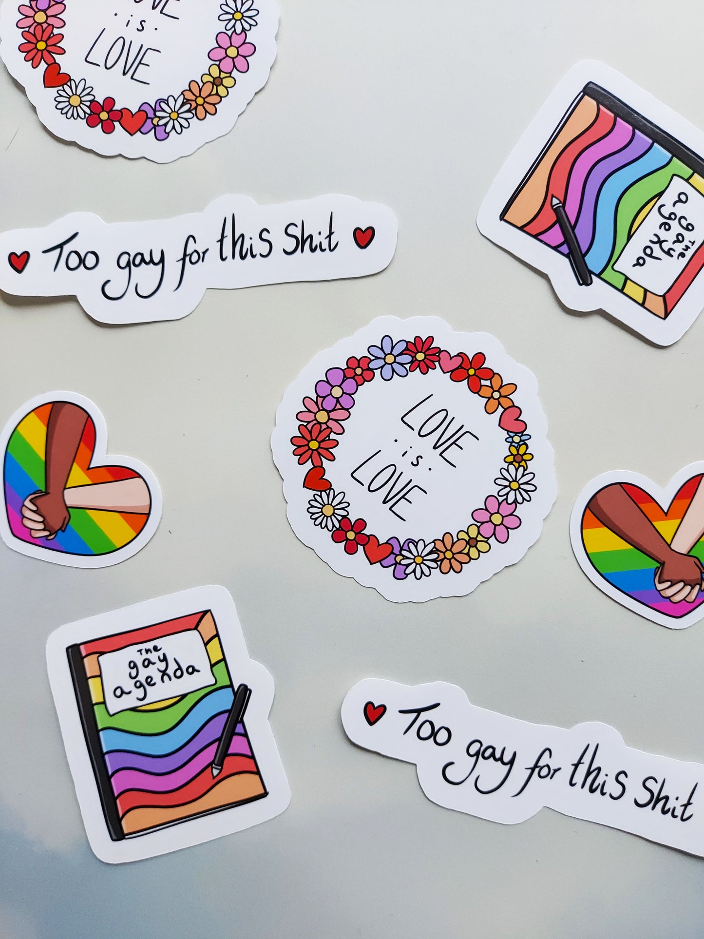 Proud Sticker Pack • LGBTQ - EmilsDoodles