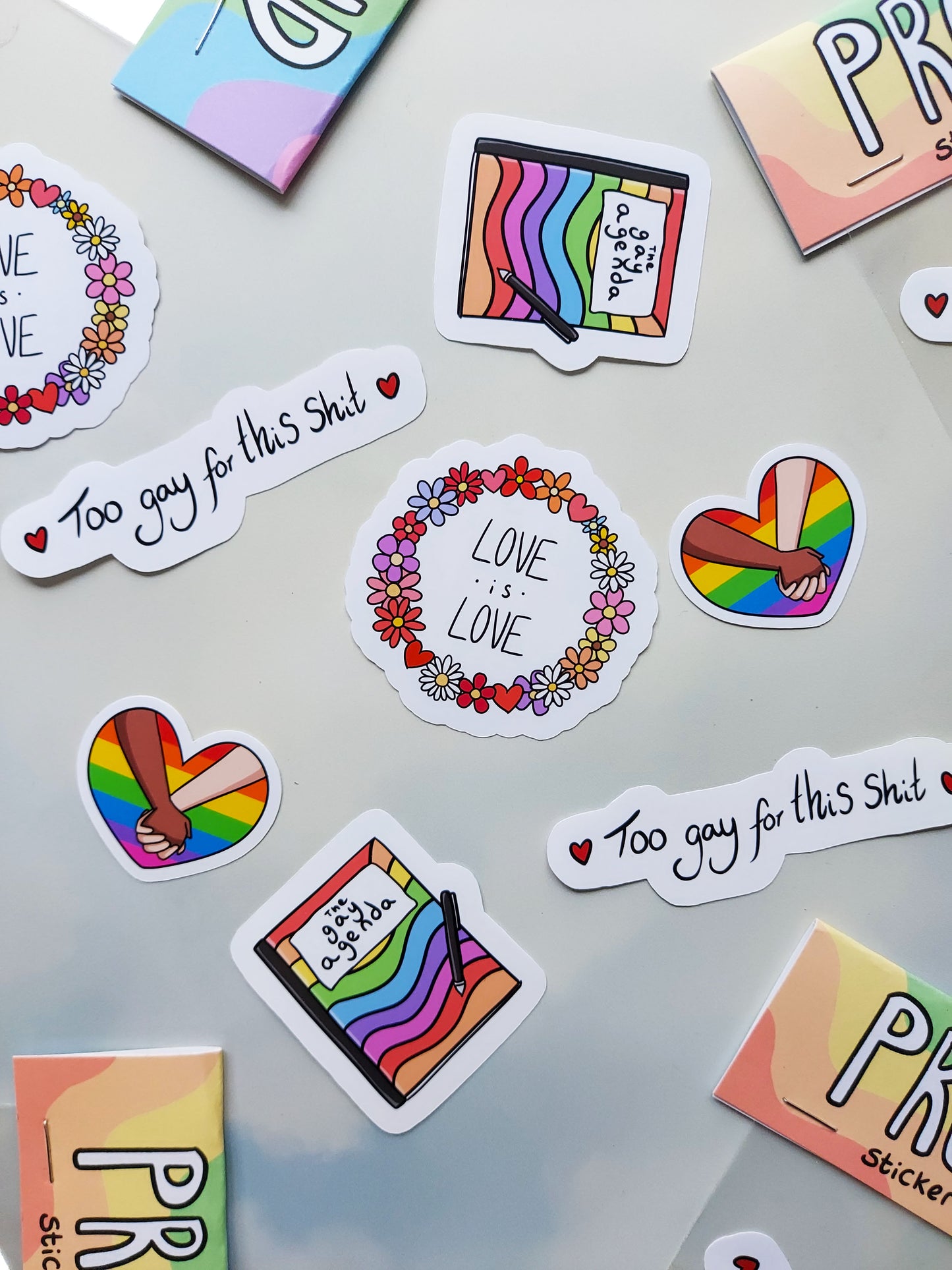 Proud Sticker Pack • LGBTQ - EmilsDoodles