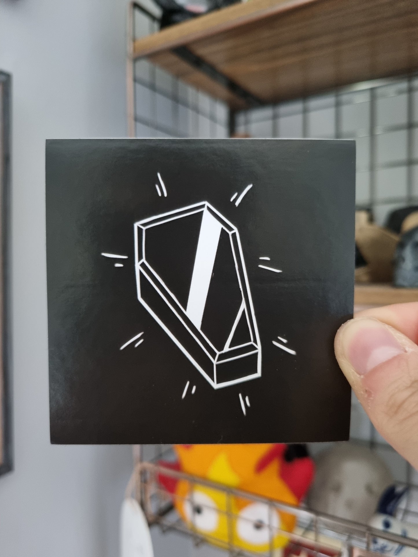 Coffin Sticker • 8cm - EmilsDoodles