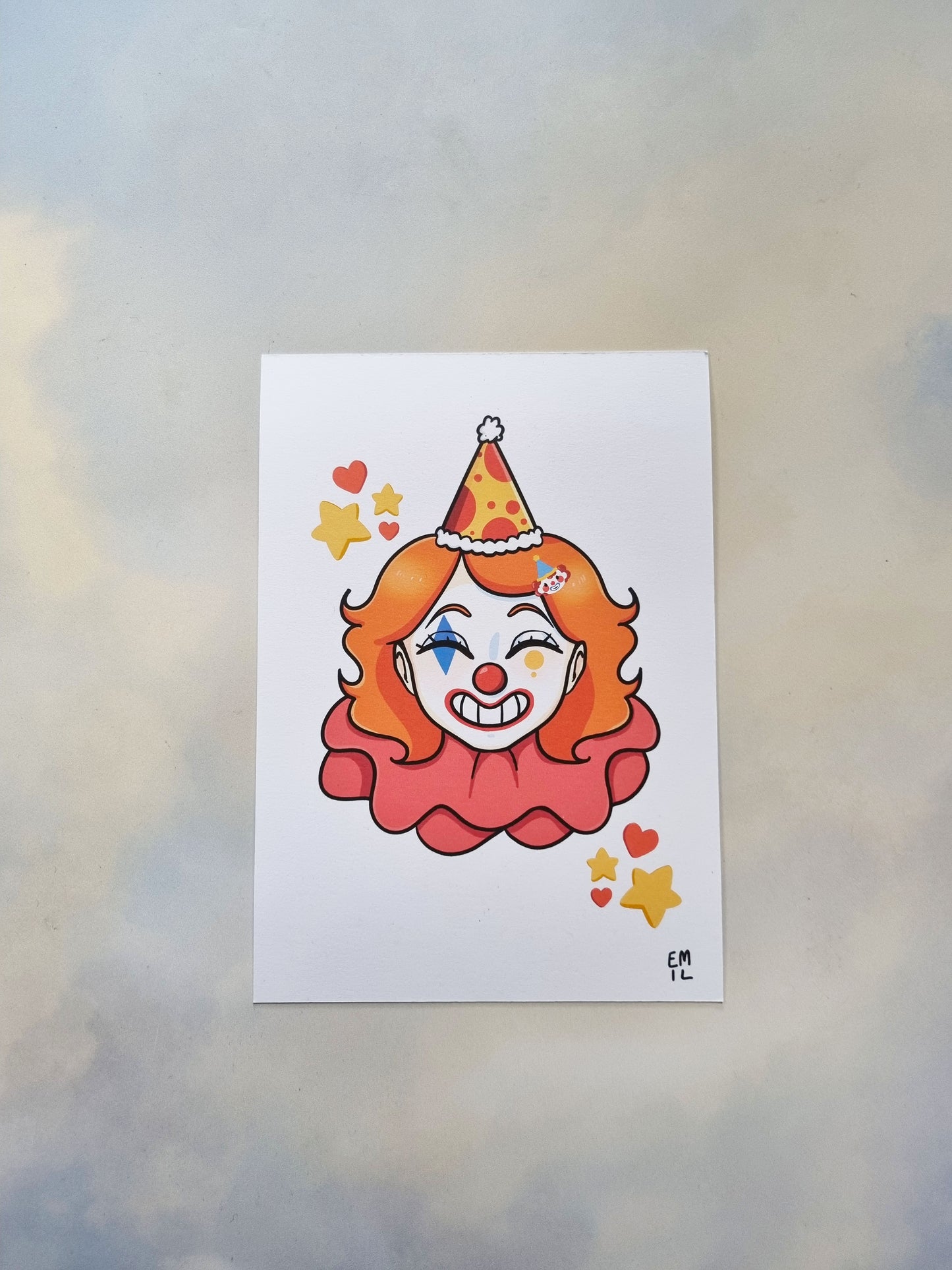 The Clowns | Clown-core Art Prints - EmilsDoodles