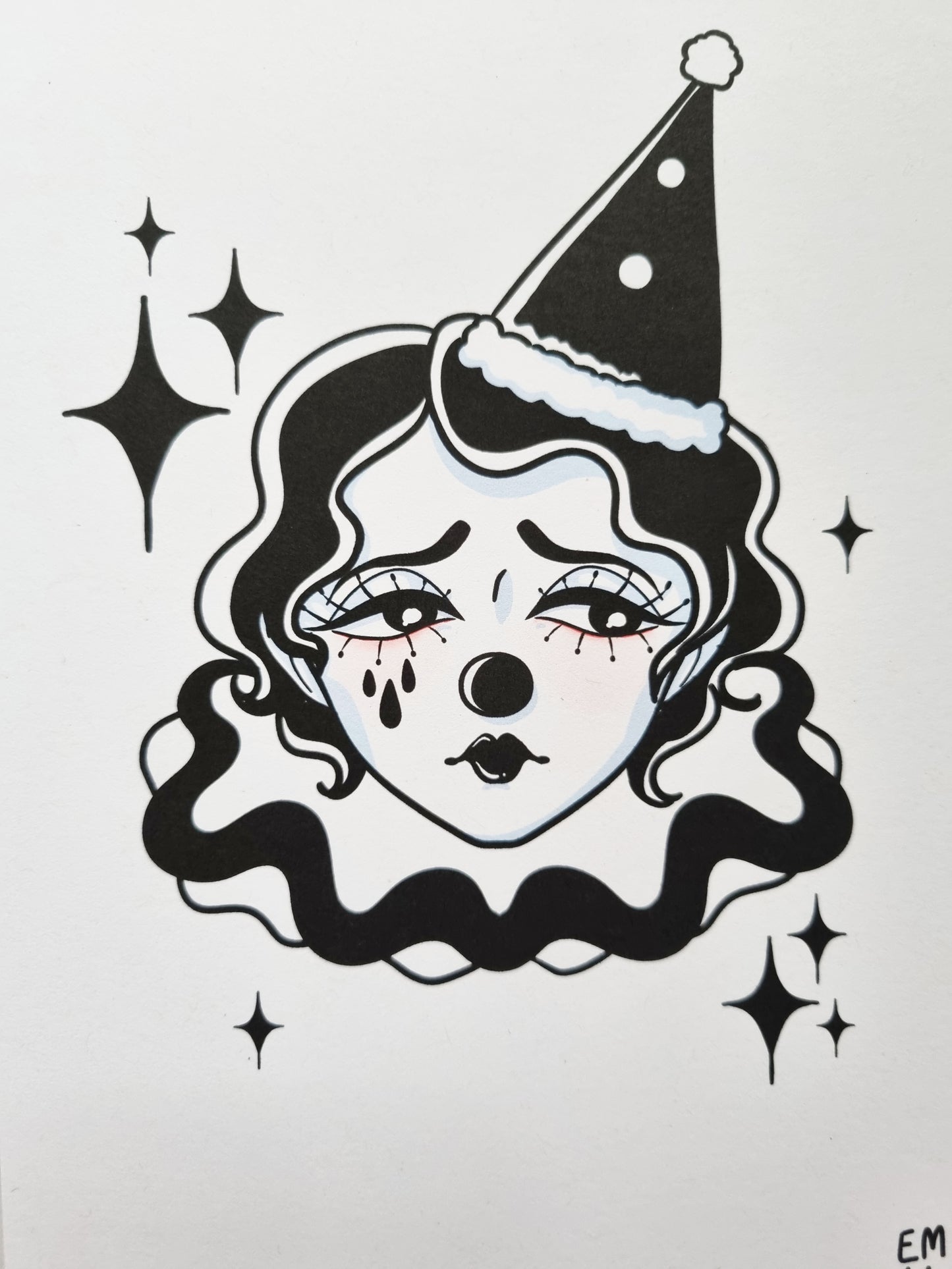 The Clowns | Clown-core Art Prints - EmilsDoodles