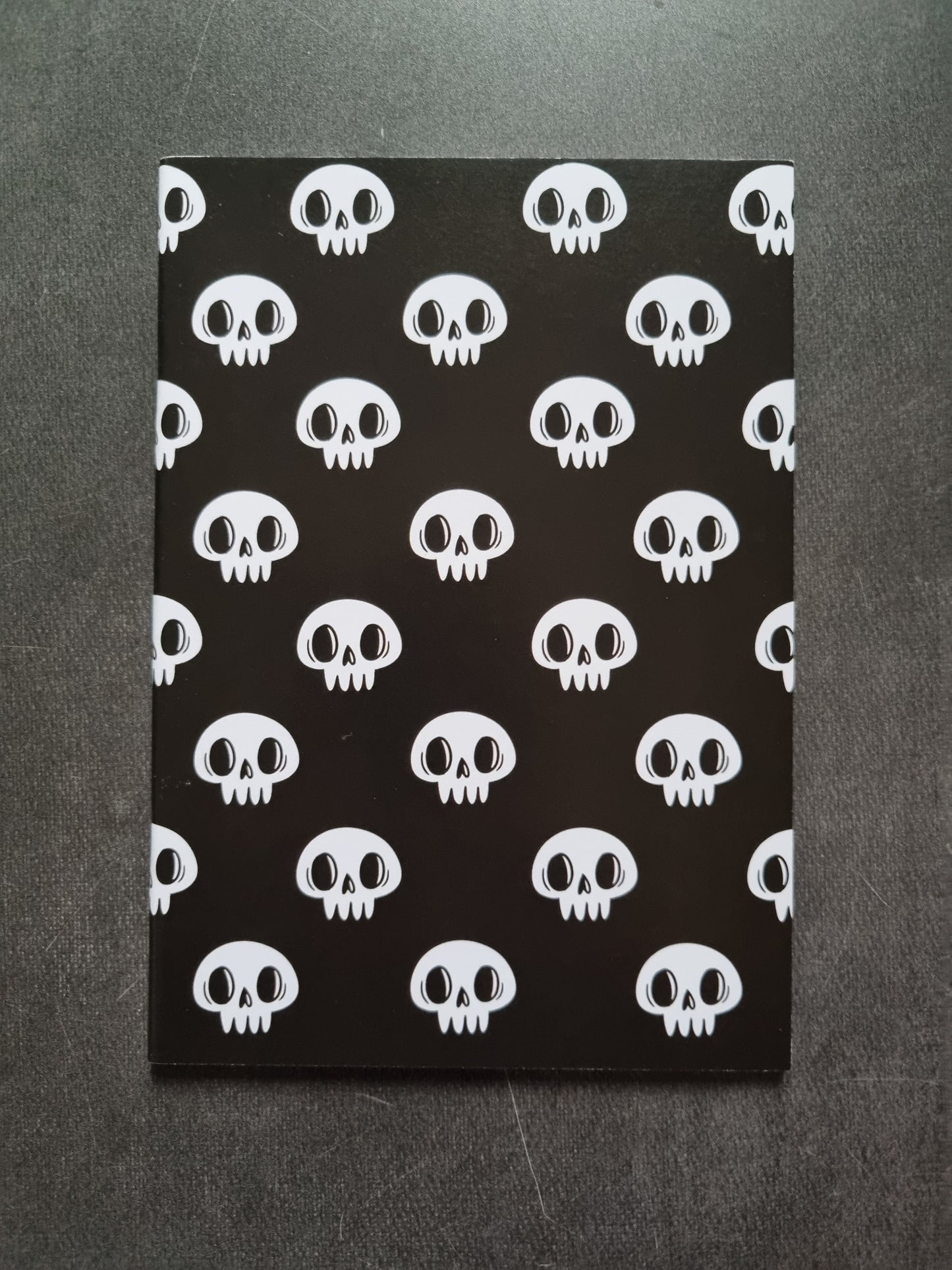 Skulls A6 Notebook - EmilsDoodles
