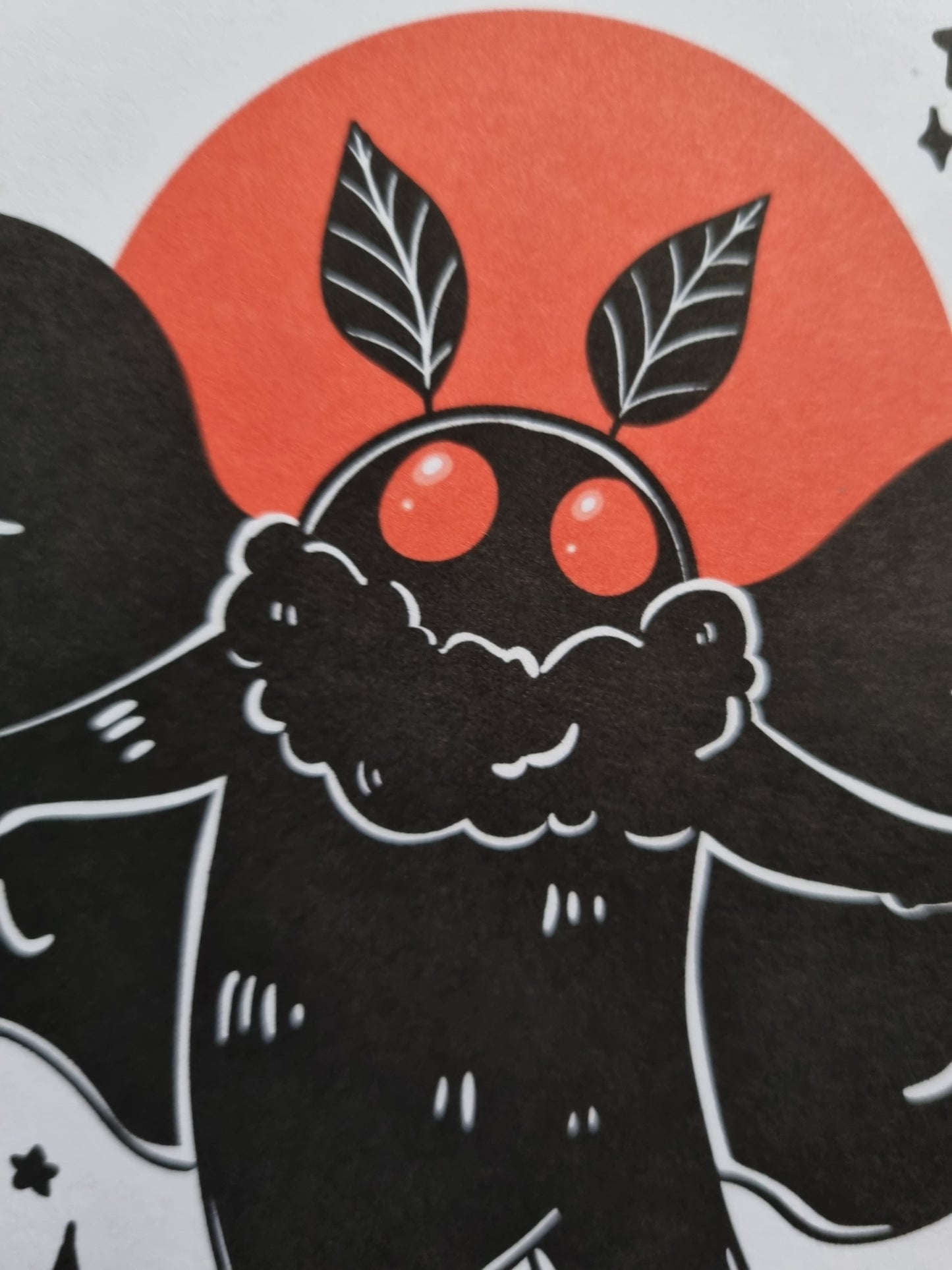 Mothman | A5 Print - EmilsDoodles