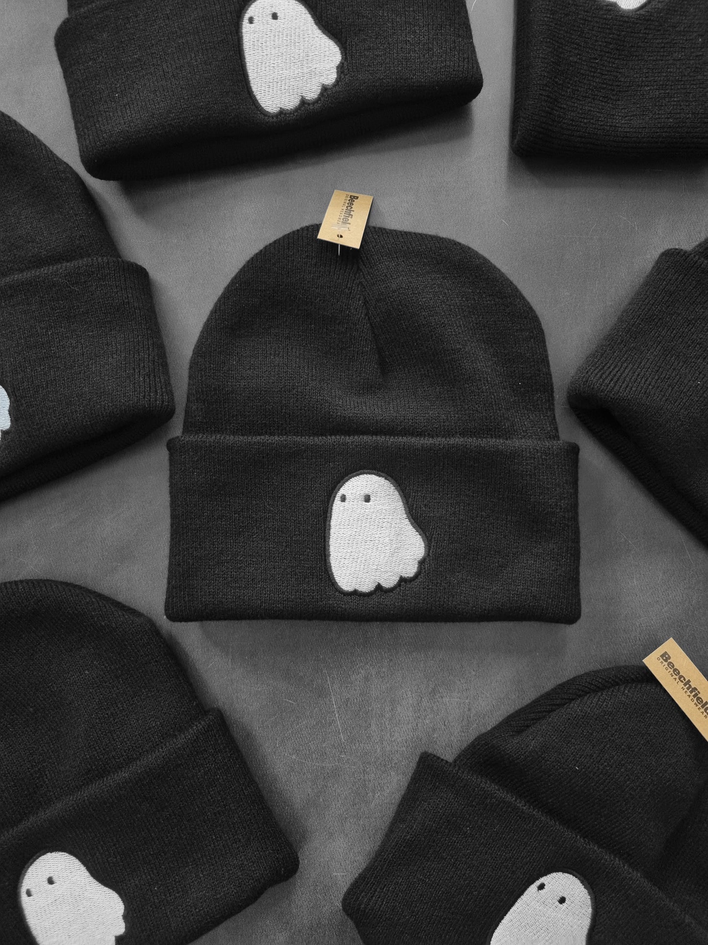 Cute Ghost Beanie - EmilsDoodles