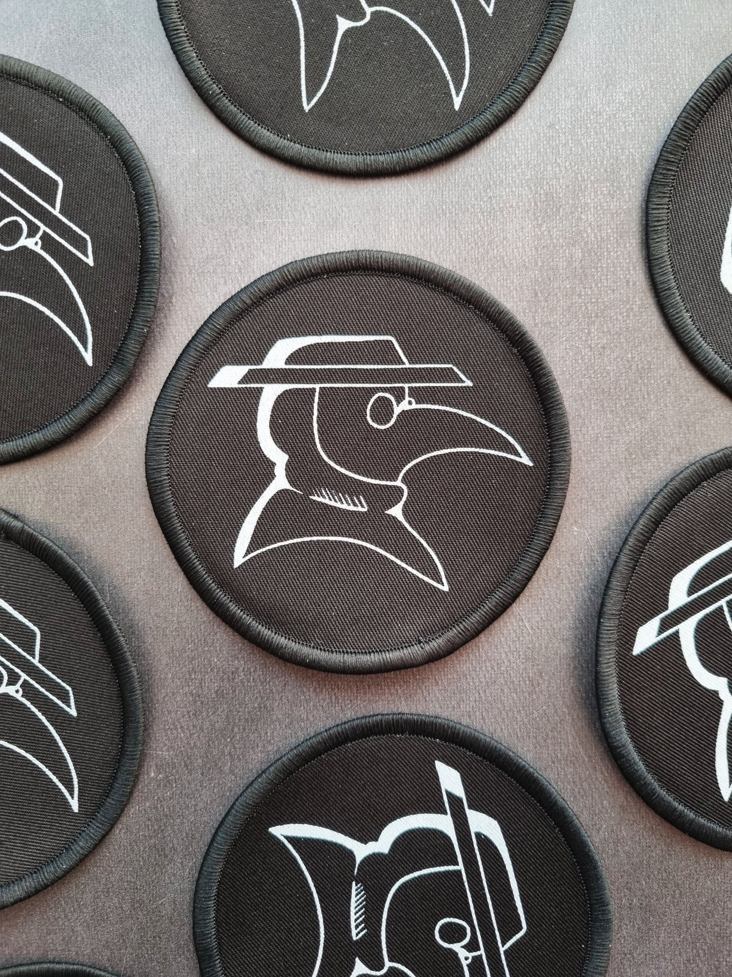 Plague Doctor Iron-on Patch - EmilsDoodles