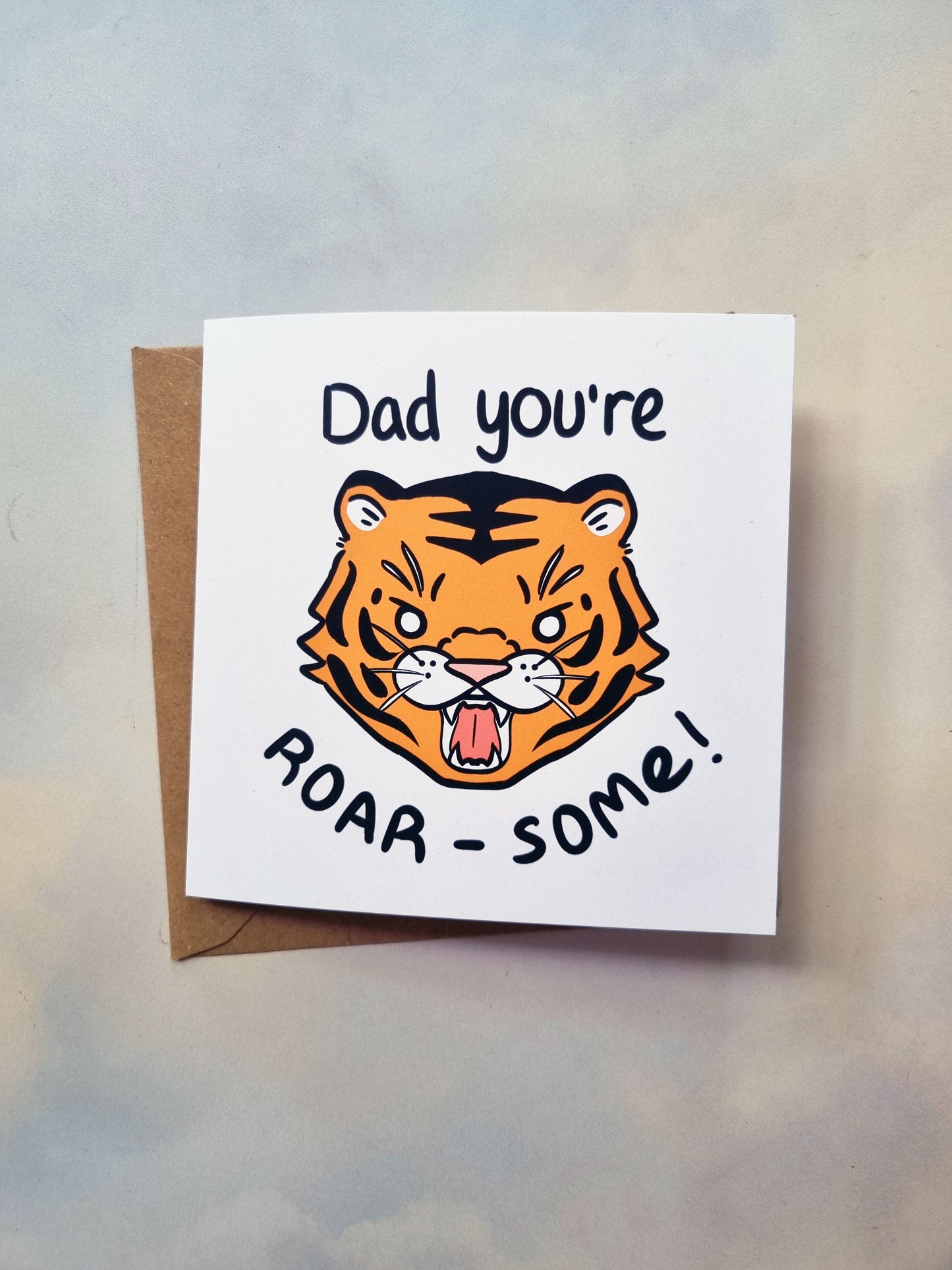 Dad You're Roar-some Fathers Day Card