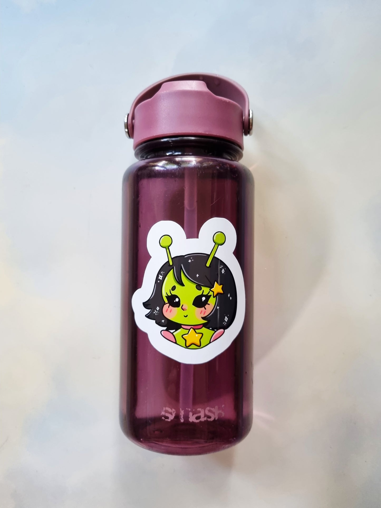 Alien Girl Sticker