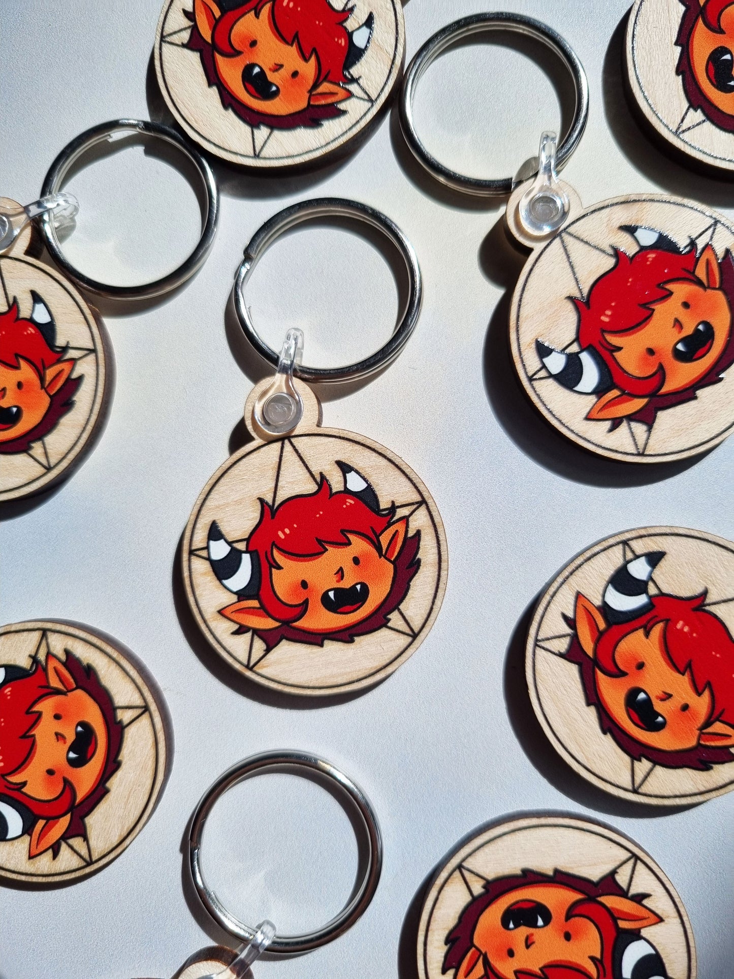 Cute Demon Keyring