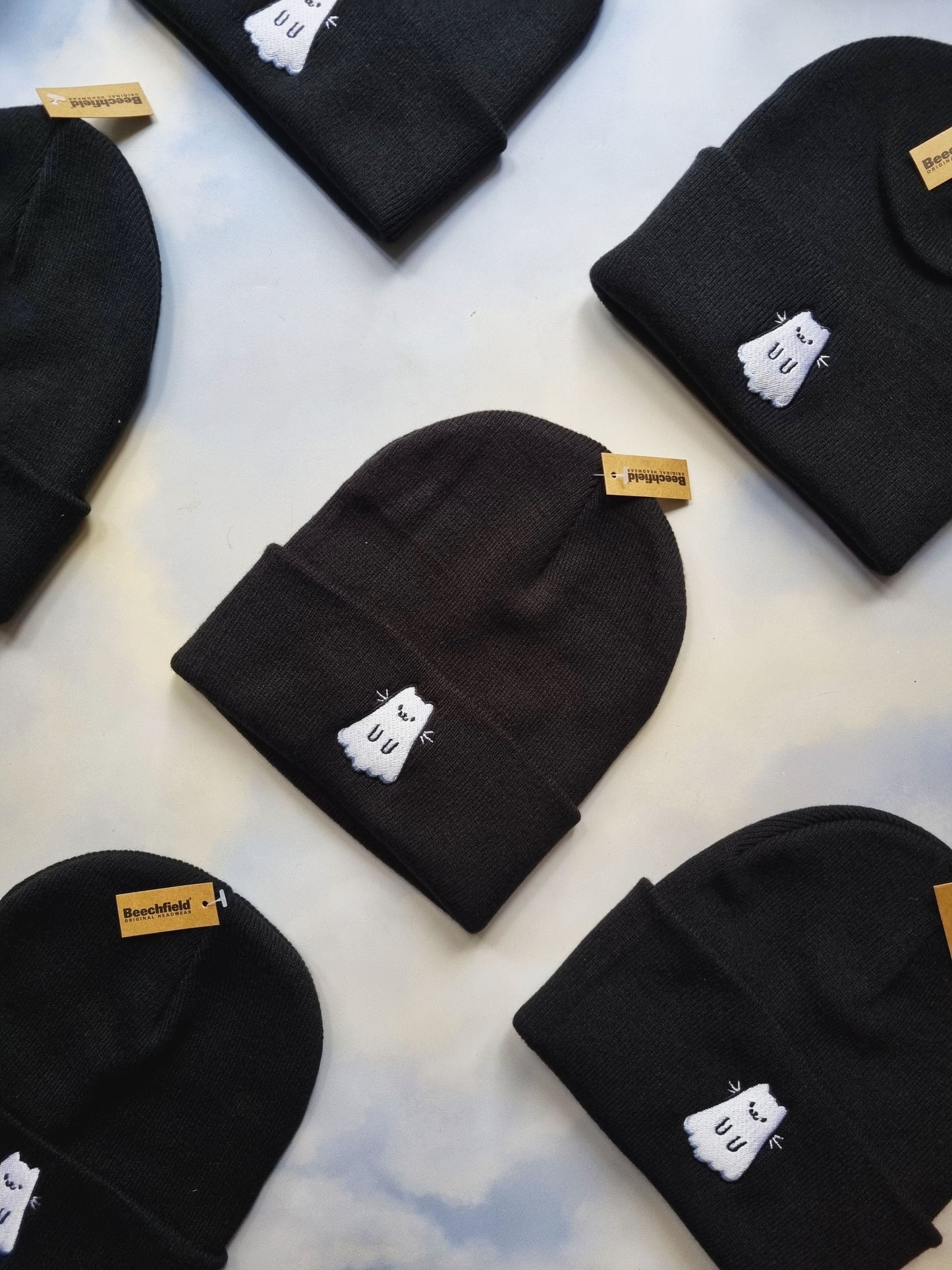 Ghost Cat Beanie