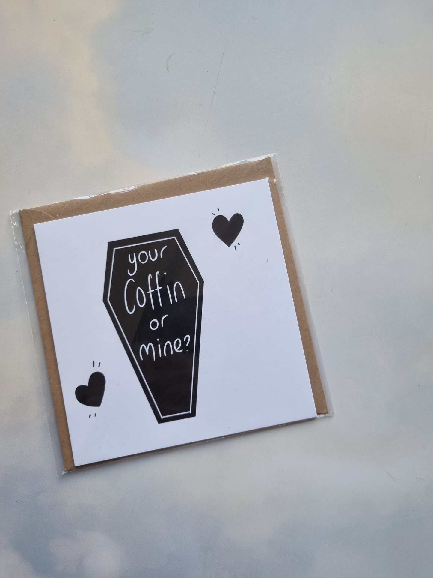 Your Coffin or Mine Card