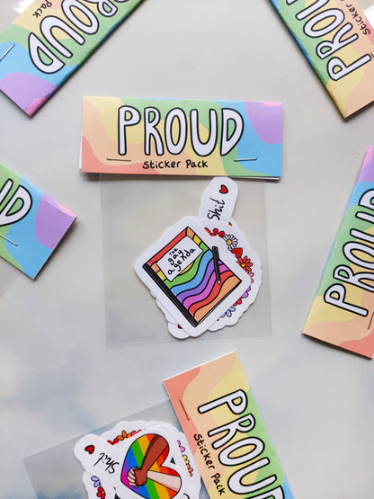 Proud Sticker Pack • LGBTQ