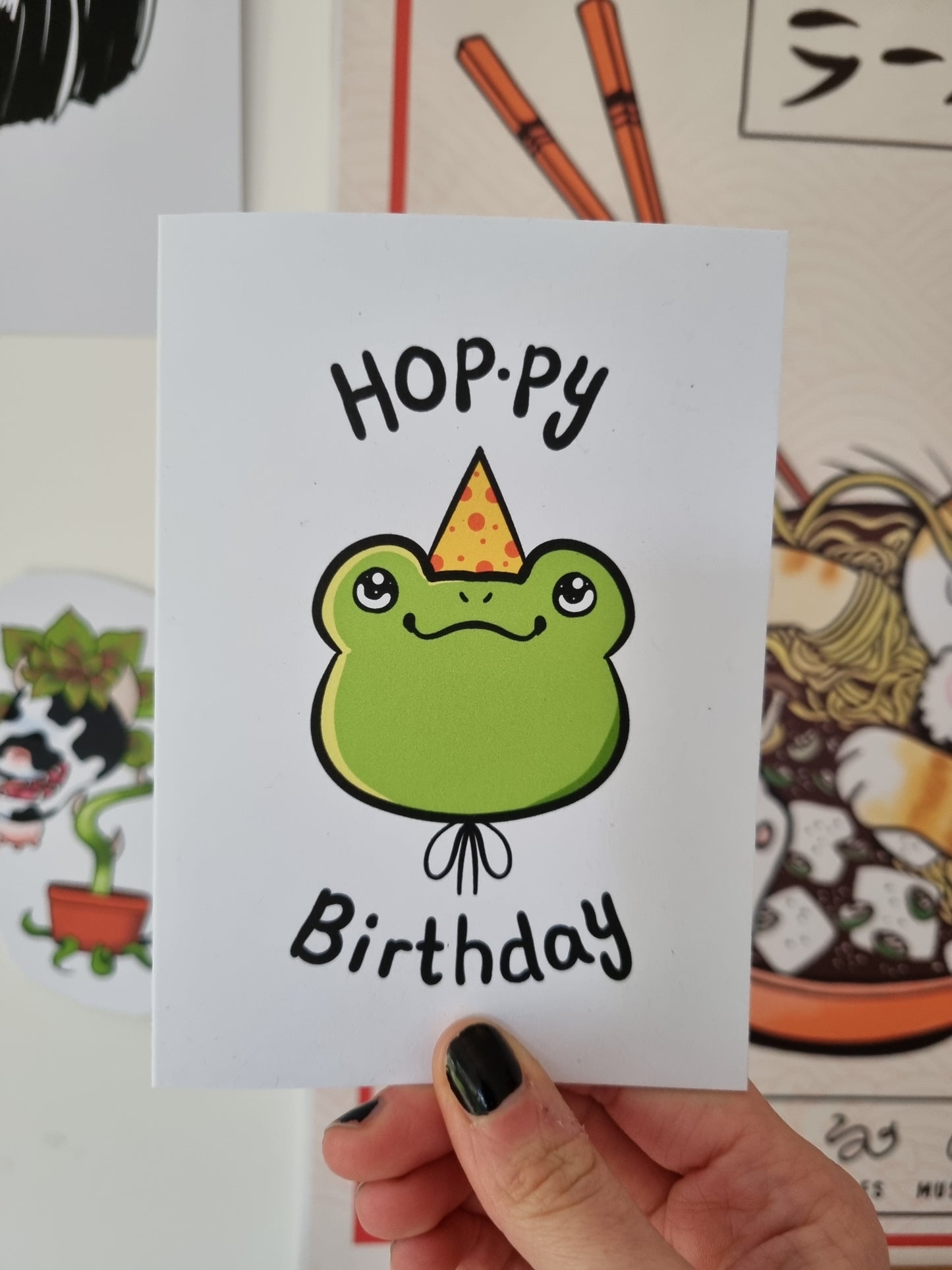 Hoppy Birthday Cute Birthday Card