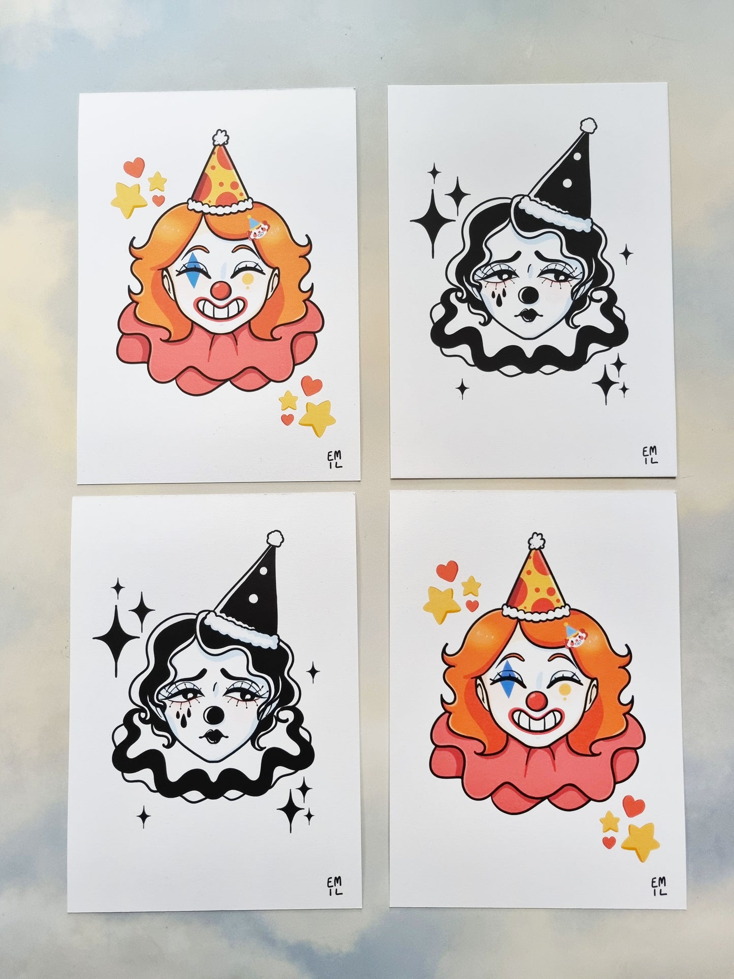 The Clowns |  Clown-core Art Prints