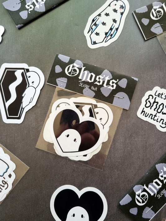 Ghosts | Spooky-cute Sticker Pack