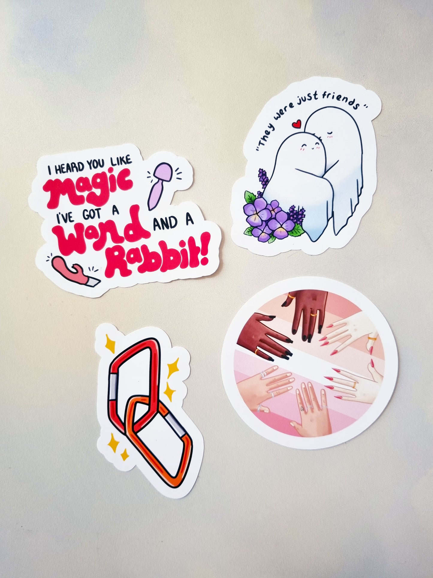 Sapphic Sticker Pack | Lesbian Stickers