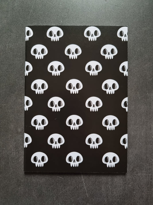 Skulls A6 Notebook