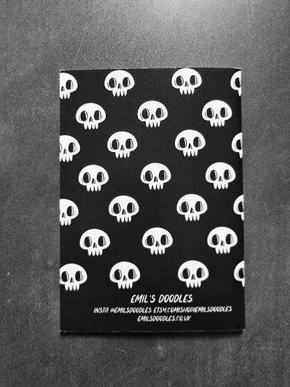 Skulls A6 Notebook