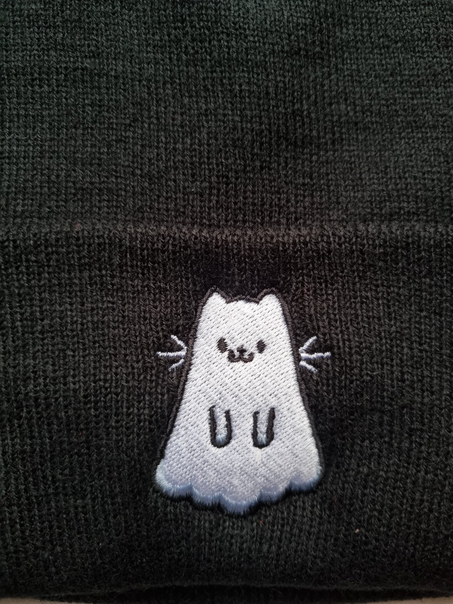 Ghost Cat Beanie