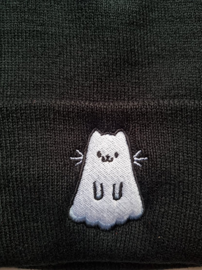 Ghost Cat Beanie