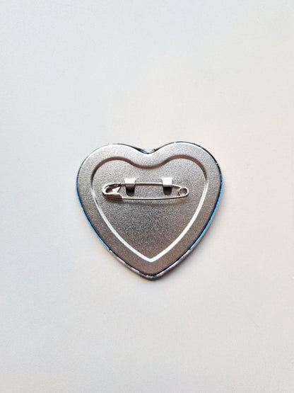 Pussy Lover Heart Badge