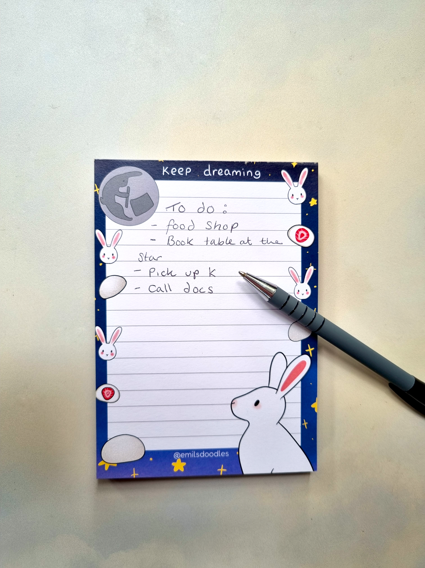 Keep Dreaming Memo Pad