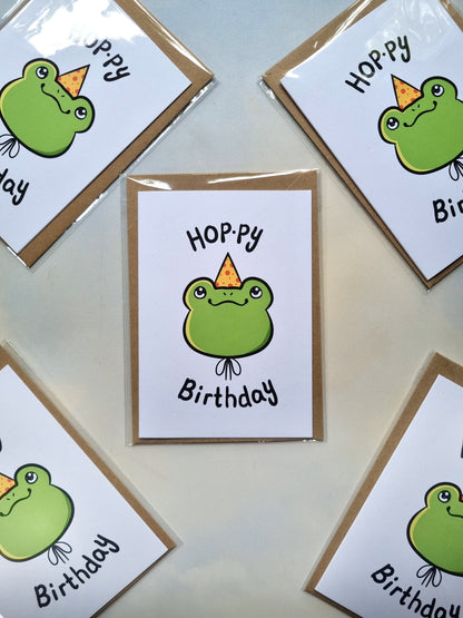 Hoppy Birthday Cute Birthday Card