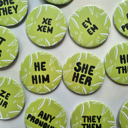 Pronoun Badges