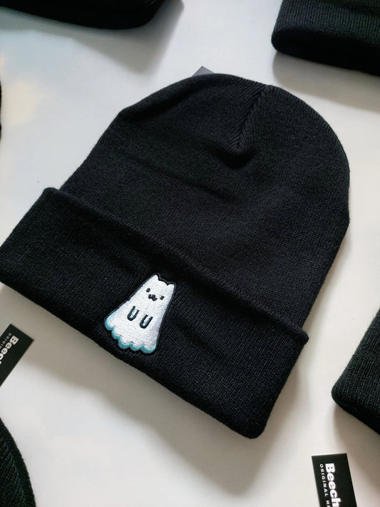 Ghost Cat Beanie