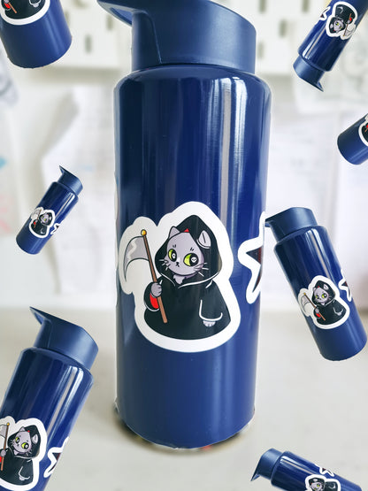 Reaper Cat Vinyl Sticker
